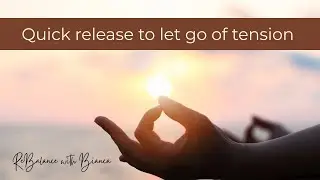 Release stress & tension stored in the body: ENERGY HEALING MEDITATION | ReBalance with Bianca
