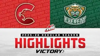 Prince George Cougars at Everett Silvertips 11/07 | WHL Highlights 2025-26