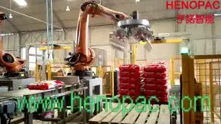 Double Bag Gripper: Double Gripper for Automated Bag Handling| Dual Bag Pick and Place Robot|Henopac