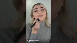 Soft glam makeup tutorial using B.U. BEAUTY brushes