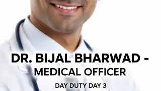 Medical officer day duty Day 3/RDS#doctor#medical officer#doctorstudent#BijalRava