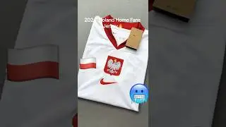 POLAND HOME SHIRT 2024 #poland #football #kiwior #lewandowski #soccer #nikefootball #red #white #hi