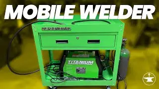 HARBOR FREIGHT WELDING CART  I HARBOR FREIGHT TITANIUM WELDER