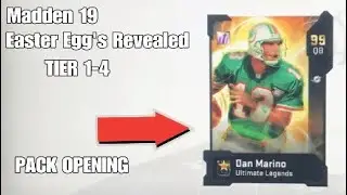 Madden 19 - EASTER EGGS TIER 3-4 REVEALED - EASTER  PROMO MUT 19