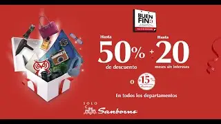 Arranca el Buen Fin en Sanborns. &iexcl;Aprovecha!