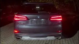 BMW G05 processing Amber lights additional rear fog light