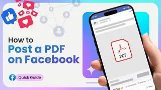 🌟 How to Post a PDF on Facebook 2024 [Easy Guide]
