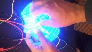 Stretchable large area lighting