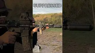Unsuppressed vs Suppressed - Huxwrx FLOW 762 Ti