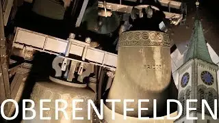 OBERENTFELDEN (CH - AG): Vollgel&auml;ute der reformierten Kirche