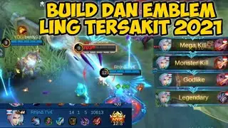 build dan emblem ling tersakit 2021 | build ling tersakit 2021 | tutorial ling 2021