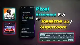 Pixel Extended 5.6 Custom rom for Realme X3 / Superzoom | Rom Review And Gaming Test | Clickbait*