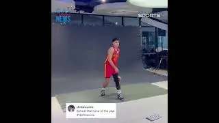 NCAA Rookie-MVP Clint Escamis is all set for the upcoming basketball season. #NCAA100