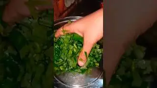 karemua saag ke pakode recipe #youtubeshort #like