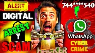 Whatsapp Cyber Crime|Digital Arrest Scam Explained|Cyber Crime Awareness #digitalarrestscam #scams