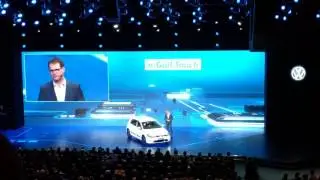 VW introducing the e-Golf Touch at CES 2016
