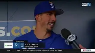 Kyle Zimmer says his MLB debut was 'as great as I could have ever dreamed of'