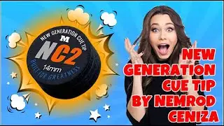 NC2 NEW GENERATION BILLIARD CUE TIP, INSTALLED IN MY 3 CUE STICKS#billiards #cuesport#pool#trickshot