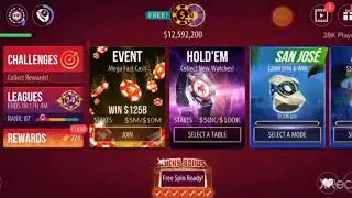 Zynga Poker - Pocket pair Aces pre flop