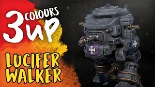 10mm Miniature Painting Tips! Imperium Lucifer Walker | Armoured Clash