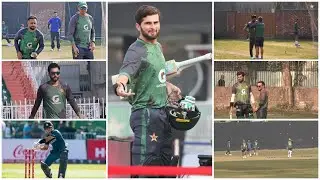 Highlights: Pakistan Cricket Team Practices at NCA Lahore Ahead of PAK vs AUS T20 Series