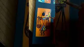 African Tribal Art 🎨 #africanart #tribalart #acrylicpainting