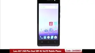 Lava A97 2GB Plus Dual SIM 4G VoLTE Mobile Phone