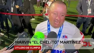 🗣️🎙️MARVIN &ldquo;EL CHELITO&rdquo; MART&Iacute;NEZ UTILERO DEL OLIMPIA 🦁