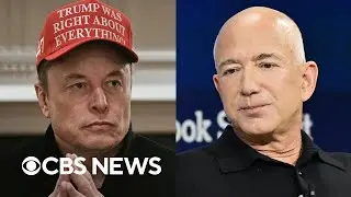 Elon Musk and Jeff Bezos' competition for space dominance