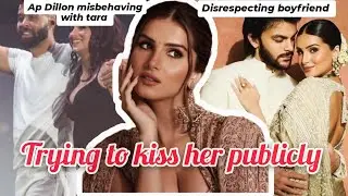 TARA SUTARIA & AP DILLON CONTROVERSY   AP DILLON MISBEHAVING WITH TARA ||
