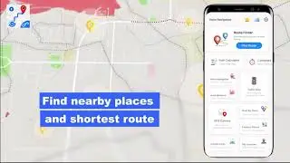 Live Earth Map GPS Navigation - GPS Area measurement and calculator app