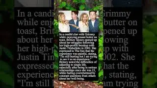 Britney Spears Opens Up About Her Heartbreak with Justin Timberlake #shorts
