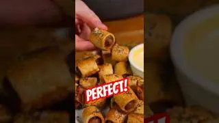 12 Days of Christmas Party Foods: Day 8: Pigs in Blankets! #pigsinablanket #christmasfood #recipe