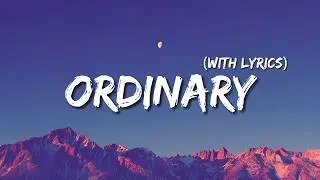 Ordinary - A journey through the quiet, honest moments of love. 🌿✨