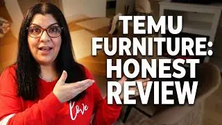 TEMU Furniture *actually worth buying?* | Budget Home Decor Haul
