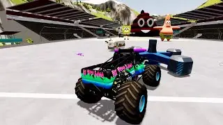 Monster Trucks | Monster Jam | Trucks | Insane Monster Truck Crashes, Freestyle, and Racing 7