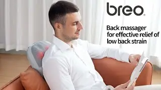 Intelligent Massager with Heat for Back Neck Waist Legs Massage Pillow Shiastu Kneading