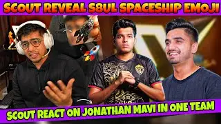 Scout React On Jonathan & Mavi In One Team🔥 | Scout Reveal S8ul Spaceship Emoji
