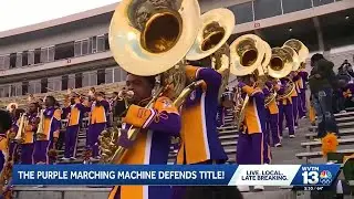 Miles College Purple Marching Machine wins ESPN Band of the Year title for second consecutive year