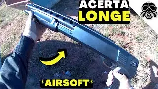 ESSA SHOTGUN &Eacute; SHOW 2x2 Airsoft Gameplay (Double Eagle m309)