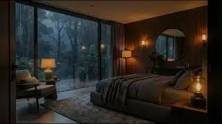 Rain & Distant Thunder for Relaxation 🌧️⚡ (No Ads) | Calm Sleep Ambience