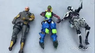 My rad Apex Legends/Overwatch toys! NEW Overwatch toy! My Apex/Overwatch toys fighting and dancing!