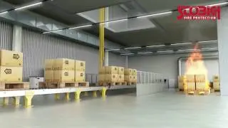 Fire protection for conveyor systems