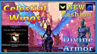 Celestial & Angel Wings NOW Available! NEW Armor & Upgrade Gear - Milestone 4 Complete - Neverwinter