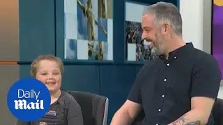 Wellchild award winner asks newsreader if she's single live on TV - Daily Mail