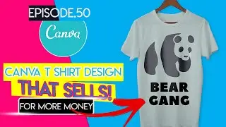 Canva T Shirt Design |  Make Money Online From Redbubble In 2020
