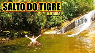 CACHOEIRA LINDA (E GRÁTIS) EM MATINHOS - SALTO DO TIGRE! CONHEÇA ESTA CACHU! #Vlog