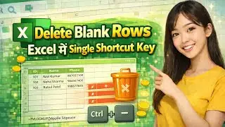 Excel Me Blank Rows Kaise Delete Kare | Easy Step-by-Step Guide