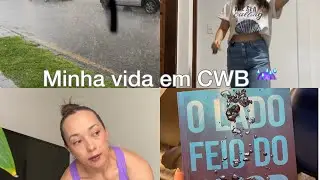 Vlog da minha vida em Curitiba. ☔️