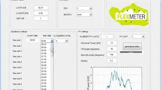 Flexmeter: Photovoltaic generator